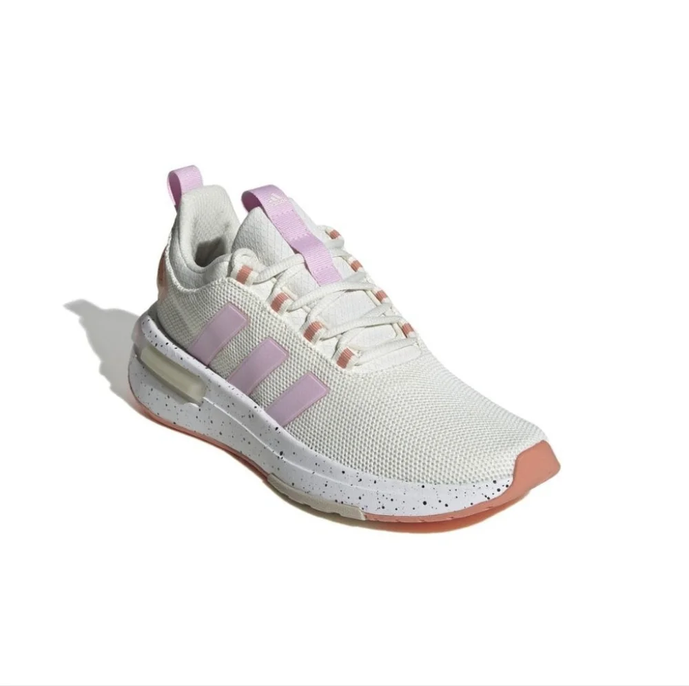 Adidas Women's Racer TR23 'Off White Orchid Fusion' Sz 9 Nwt In Box